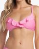 HELEN JON HELEN JON Ruffled Shirred Cross Over Bra - 1