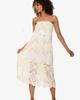 HELEN JON HELEN JON Scallop Crochet Maxi Skirt/Bandeau Dress - 3