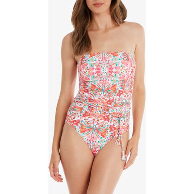 HELEN JON HELEN JON Tassel Belt Bandeau One-Piece
