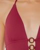 HELEN JON HELEN JON Tortoise Ring Plunge One-Piece - 4