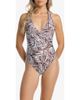 HELEN JON HELEN JON Tortoise Wrap One-Piece - 1