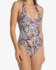 HELEN JON HELEN JON Tortoise Wrap One-Piece - 3