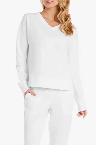 HELEN JON HELEN JON V-Neck Pullover