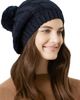 Helen Kaminski Helen Kaminski Cable Knit Wool Beret - 2