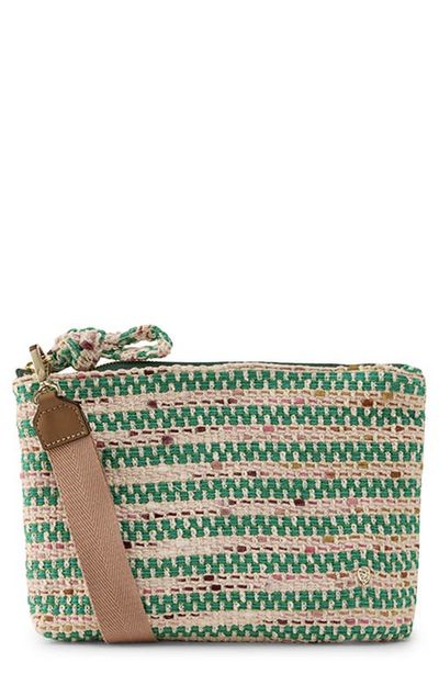 Helen Kaminski Helen Kaminski Dayani Bouclé Stripe Clutch