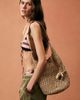 Helen Kaminski Helen Kaminski for FWRD Lani Raffia Crochet Bucket Bag With Palm Tree Charm - 2