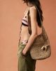 Helen Kaminski Helen Kaminski for FWRD Lani Raffia Crochet Bucket Bag With Palm Tree Charm - 3
