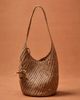 Helen Kaminski Helen Kaminski for FWRD Lani Raffia Crochet Bucket Bag With Palm Tree Charm - 5