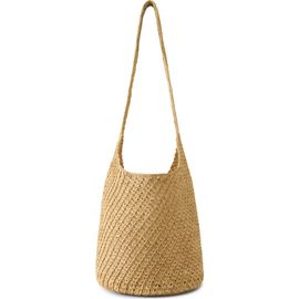 Helen Kaminski Helen Kaminski Lani Crochet Raffia Shoulder Bag
