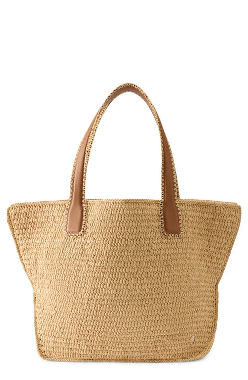 Helen Kaminski Helen Kaminski Liyoni Crochet Trim Raffia Tote