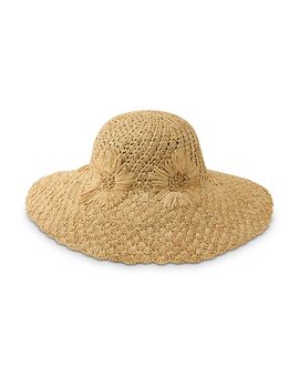 Helen Kaminski Helen Kaminski Nadia Raffia Crochet Sun Hat