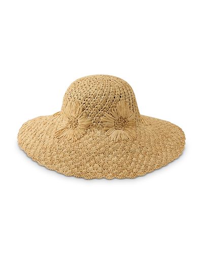 Helen Kaminski Helen Kaminski Nadia Raffia Crochet Sun Hat
