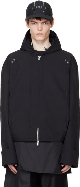 HELIOT EMIL HELIOT EMIL Black Akhal Jacket