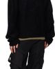 HELIOT EMIL HELIOT EMIL Black Cropped Spiral Knit Sweater - 4