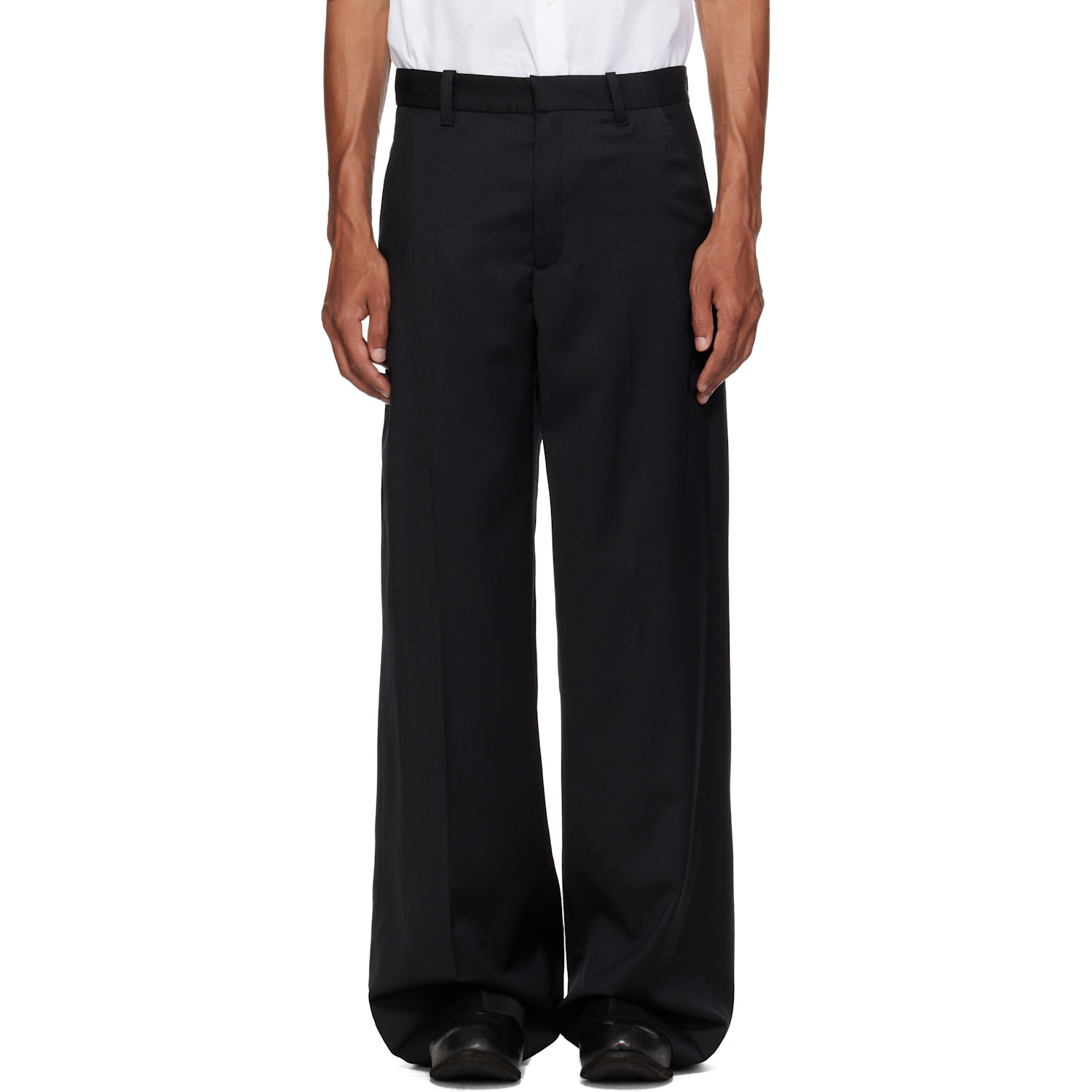 HELIOT EMIL - Black Concordance Puffed Cargo Pants