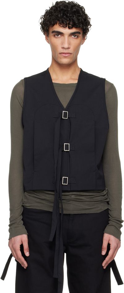HELIOT EMIL HELIOT EMIL Black Girth Vest