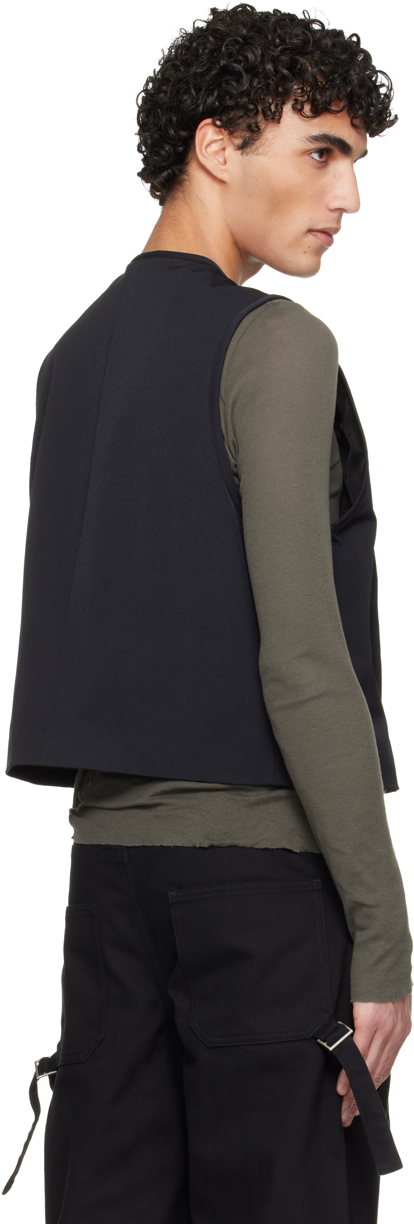 HELIOT EMIL - Black Girth Vest