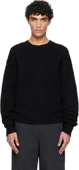 HELIOT EMIL HELIOT EMIL Black Roan Alpaca Knit Sweater