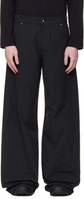 HELIOT EMIL HELIOT EMIL Black Sella Trousers