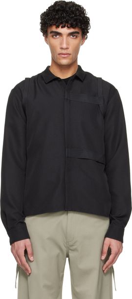 HELIOT EMIL HELIOT EMIL Black Sinew Shirt