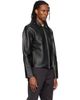 HELIOT EMIL HELIOT EMIL Black Tremor Leather Jacket - 2