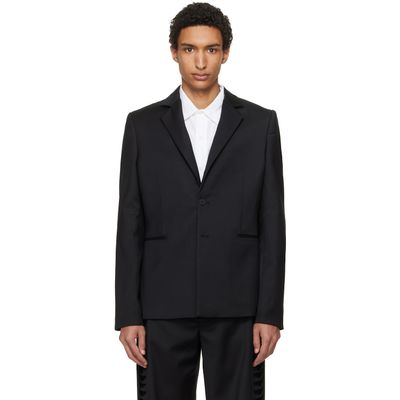 HELIOT EMIL HELIOT EMIL Black Vibraxis Blazer