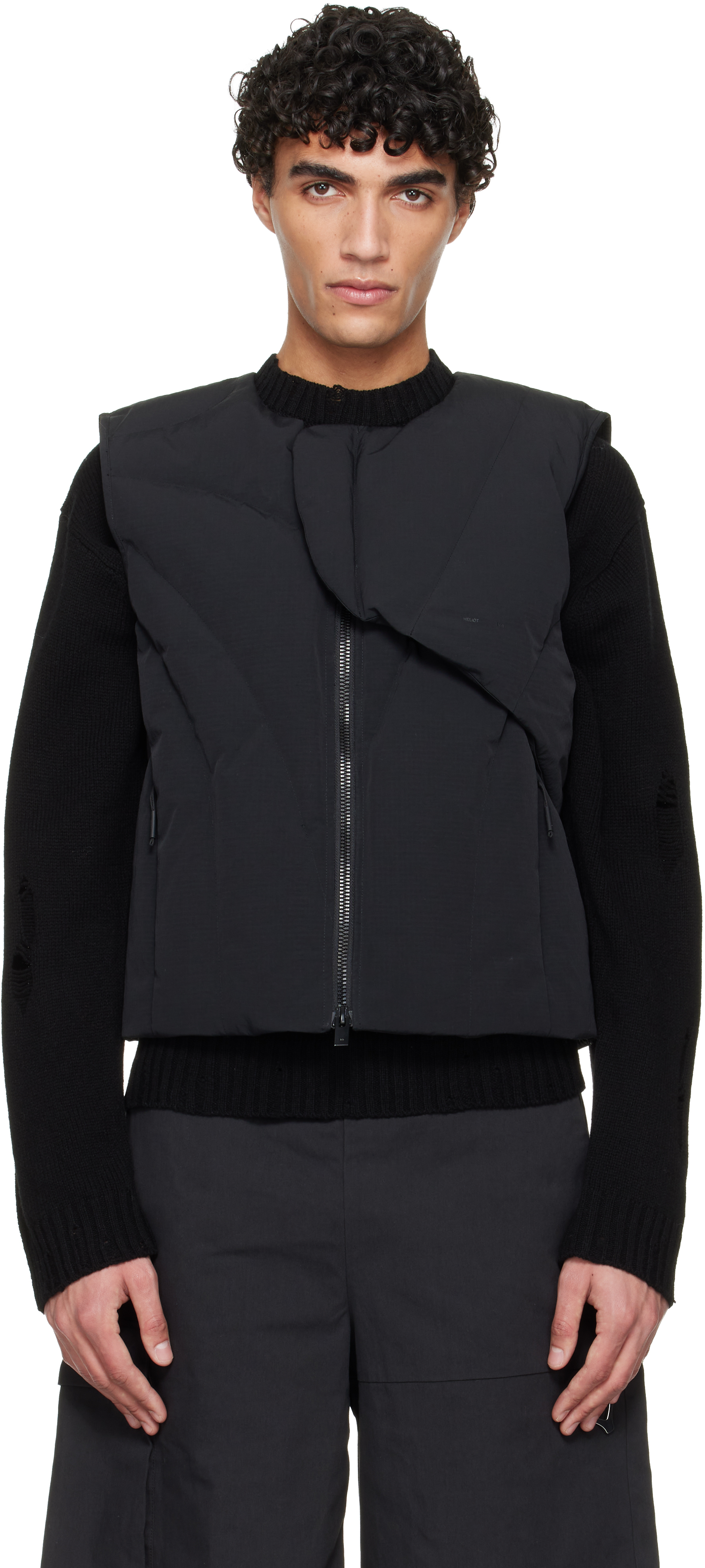 HELIOT EMIL - Black Girth Vest