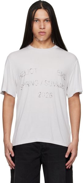 HELIOT EMIL HELIOT EMIL Gray Overo S/S T-shirt