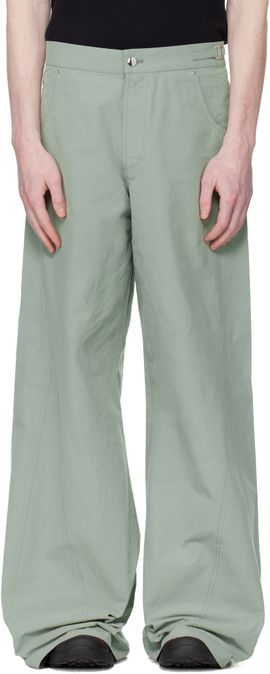 HELIOT EMIL HELIOT EMIL Green Sella Trousers
