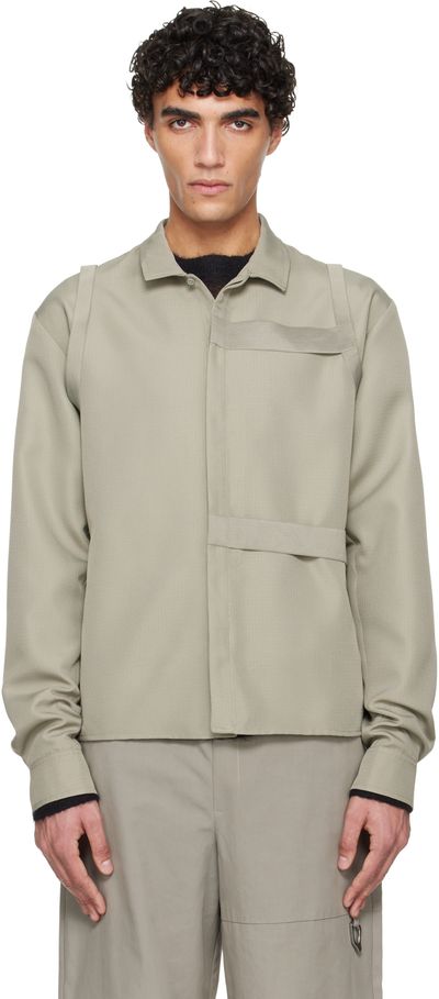 HELIOT EMIL HELIOT EMIL Green Sinew Shirt