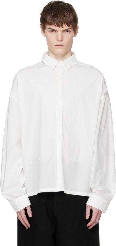 HELIOT EMIL HELIOT EMIL White Falerae LS Shirt