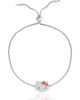 Hello Kitty Authentic Pave Hello Kitty Face Lariat Bracelet - 1