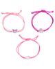 Hello Kitty Cord Bracelet with Kuromi, My Melody, Hello Kitty, 3 Piece Set - 1