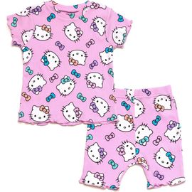 Hello Kitty Hello Kitty 2-Piece T-Shirt and Bike Shorts Set