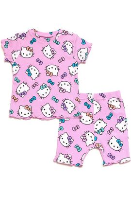 Hello Kitty Hello Kitty 2-piece T-shirt And Bike Shorts Set (baby)