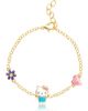 Hello Kitty Hello Kitty and Friends 18kt Gold Plated Bracelet  - 1