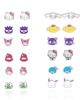 Hello Kitty Hello Kitty and Friends Stud Earring Set - 12 Pairs - 3