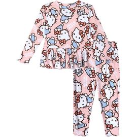 Hello Kitty Hello Kitty Bodysuit and Ribbed Pants Set