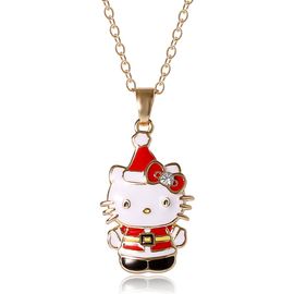 Hello Kitty Hello Kitty Christmas Santa Pendant Necklace