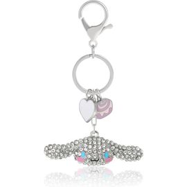 Hello Kitty Hello Kitty Cinnamoroll Crystal Keychain with Candy & Heart Charms