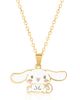 Hello Kitty Hello Kitty Cinnamoroll Enamel 3D Pendant, 18'' Chain - 1