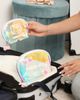 Hello Kitty Hello Kitty Clear Iridescent Large and Small Dome Cosmetic Travel Bag Set - 3