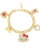 Hello Kitty Hello Kitty Crystal Charm Bracelet with Iconic Charms - 1