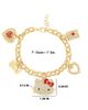 Hello Kitty Hello Kitty Crystal Charm Bracelet with Iconic Charms - 5
