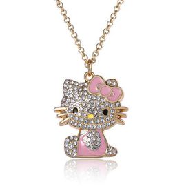 Hello Kitty Hello Kitty Crystal Pendant Necklace