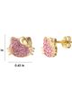 Hello Kitty Hello Kitty Crystal Studs - 5