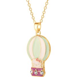 Hello Kitty Hello Kitty Enamel and Clear Cyrstal 3D Hot Air Balloon Pendant