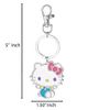 Hello Kitty Hello Kitty Fashion Keychain with Adorable Charm - 5