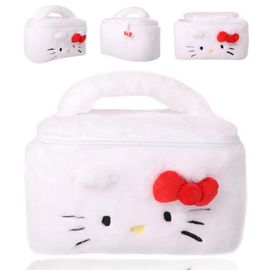 Hello Kitty Hello Kitty Fluffy Travel Cosmetic Bag
