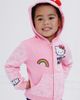 Hello Kitty Hello Kitty Hooded Ears Fleece Zip-Up Hoodie - 2